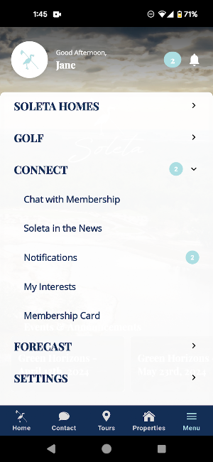 Soleta Golf Club Screenshot 1