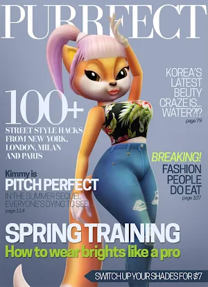 Kimmy Superstar: Talking Fashion Cat Screenshot 1