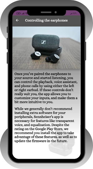 Sennheiser Momentum TW2 Guide Screenshot 1