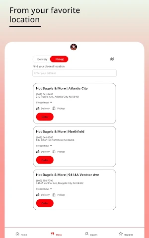 Hot Bagels and More Screenshot 2
