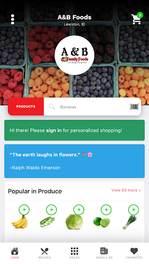 A&B Foods Screenshot 0