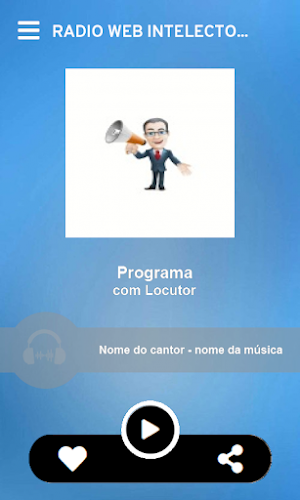 Rádio Web Intelecto Post Screenshot 0