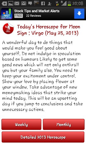 Daily Horoscope 2020 Screenshot 1
