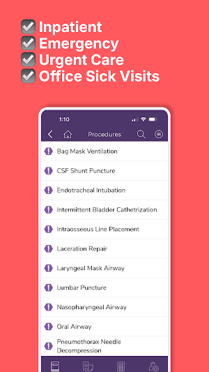 Sanford Guide Pediatric Screenshot 1