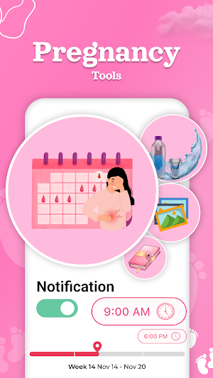 Pregnacy Tracker & Ovulation Screenshot 3