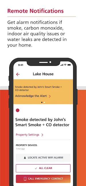 The Kidde App Screenshot 3