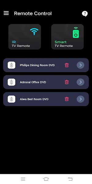Universal DVD Remote Control Screenshot 3