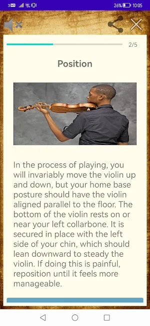 Learn Violin App Screenshot 2