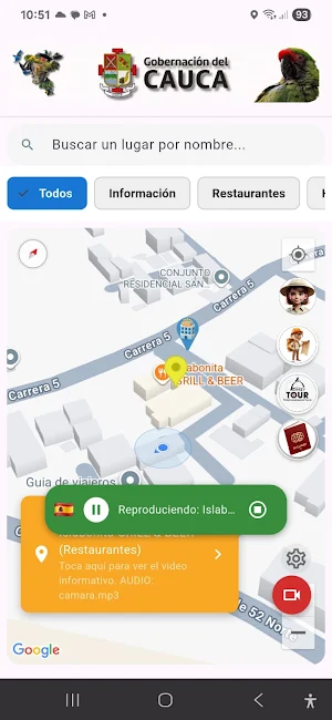 Tourmaps Go+ Screenshot 1