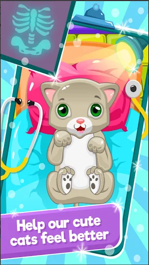 Little Cat Doctor:Pet Vet Game Screenshot 2