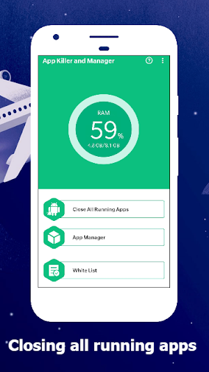 App Killer and Manager - Close All Running Apps Screenshot 0