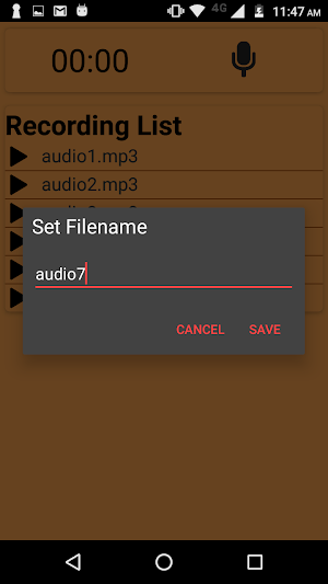 Boffin Audio Recorder Screenshot 1