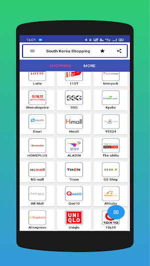 Online Shopping South Korea - Korea Shopping App Screenshot 1