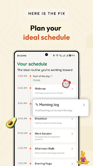 Aligned - Schedule Tracker Screenshot 1