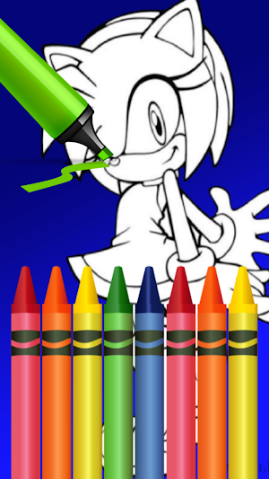 Amy Coloring Book Rose Screenshot 2