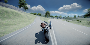 Real Moto Rider:Open World MotorBike Racing Track Screenshot 2