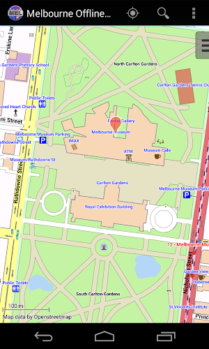 Melbourne Offline City Map Screenshot 3