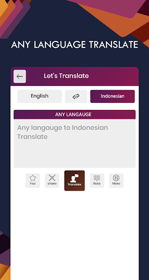 Indonesian English Translator - Free Dictionary Screenshot 0