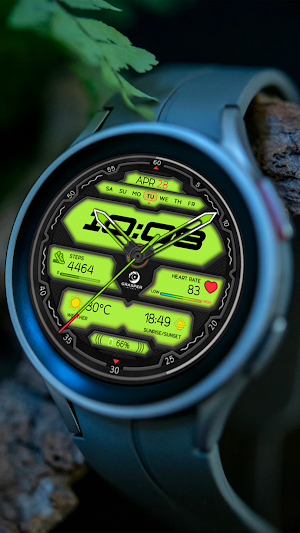 Hybrid Reactor Watch Face Screenshot 2