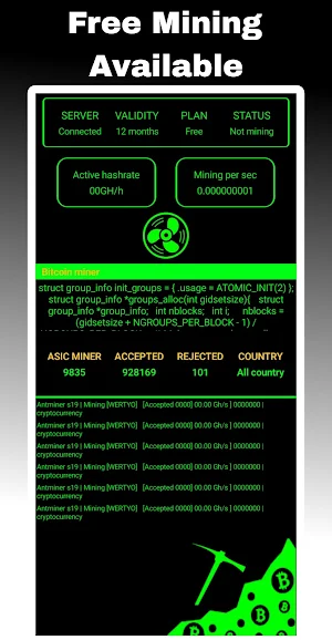 Giga Miner-Bitcoin Miner Cloud Screenshot 1