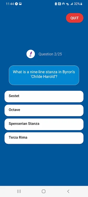 Poetry questions and answers Screenshot 0