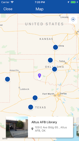 Air Force Libraries Screenshot 1