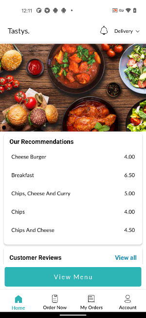 Tastys Screenshot 1