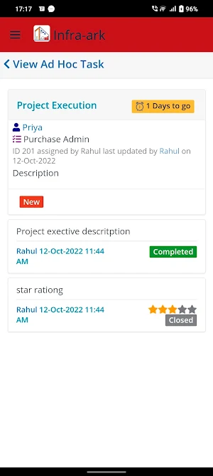 Infra-Ark IOS Screenshot 1