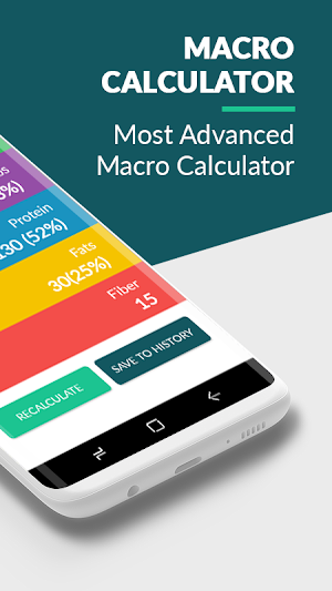 Macro Calculator - Daily Calorie Intake Calculator Screenshot 1