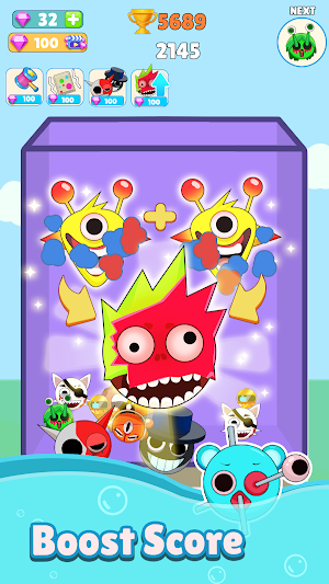 Frunky Merge: Drop Game Screenshot 2