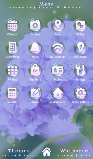Flower Wallpaper Hydrangea Screenshot 1