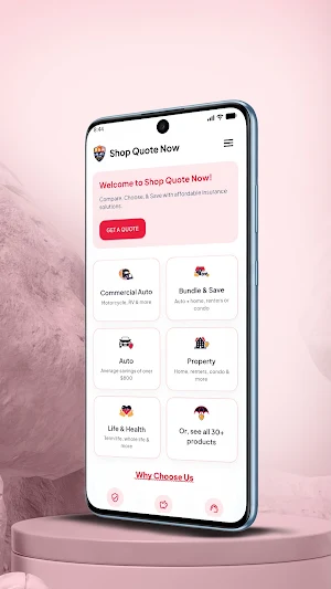 Shop Quote Now Screenshot 1
