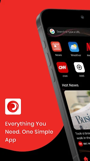 AllInOne Browser: News, Video Screenshot 0