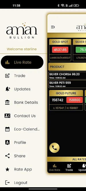 Aman Bullion Screenshot 1