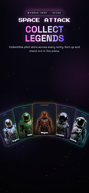 Space Attack: Idle Arcade PvP Screenshot 2