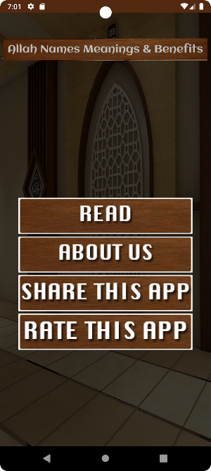 Allah Names Meaning & Benefits Screenshot 0