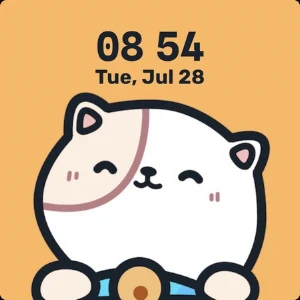 Meow Cat Watch Face Screenshot 2