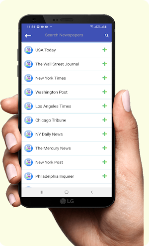 US Newspapers Screenshot 1