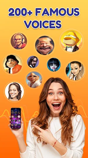 Celeb Voice Changer: AI Prank Screenshot 1