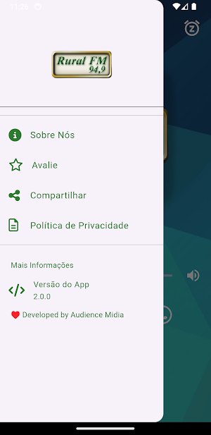 Rural FM - Alto Paraíso Screenshot 2