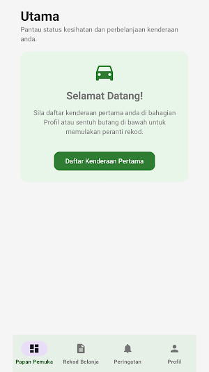 Rekod Kereta Screenshot 1