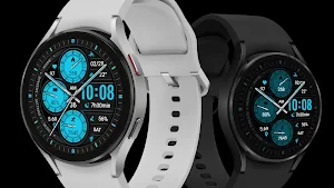 Dark Blue Circle ZKin Watch Screenshot 2