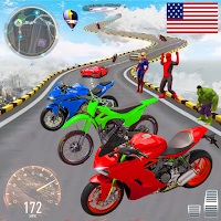 GT Moto Stunts 3D: Bike Games