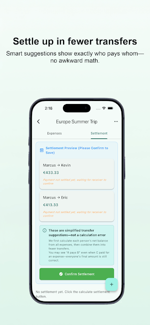 Splitways: Split Bills & Trips Screenshot 2