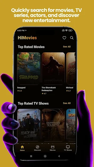 HiMovies - Movies & TV Shows Screenshot 1