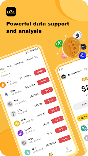 Onetoken:Crypto wallet Screenshot 1