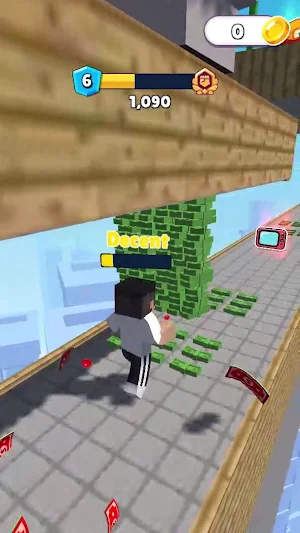Craft Money Run 3D Screenshot 2