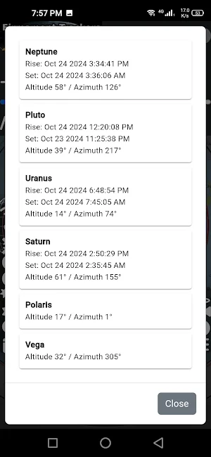 Firmament Trackers Flat Earth Screenshot 2