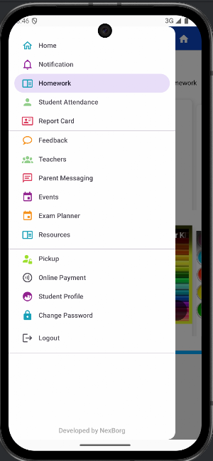 LOYOLA PARENT APP Screenshot 2