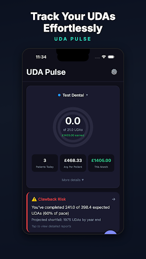 UDA Pulse - NHS Dental Tracker Screenshot 0